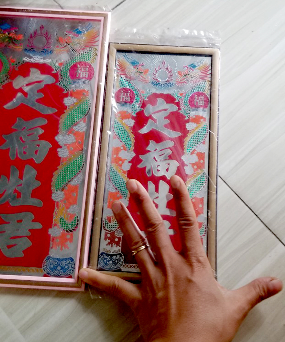 Khung ảnh bài vị thờ Ông Táo
