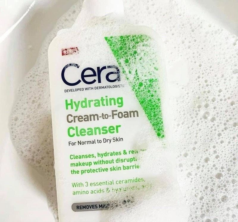 [HCM]Sữa Rửa Mặt Tẩy Trang Cerave 355ml