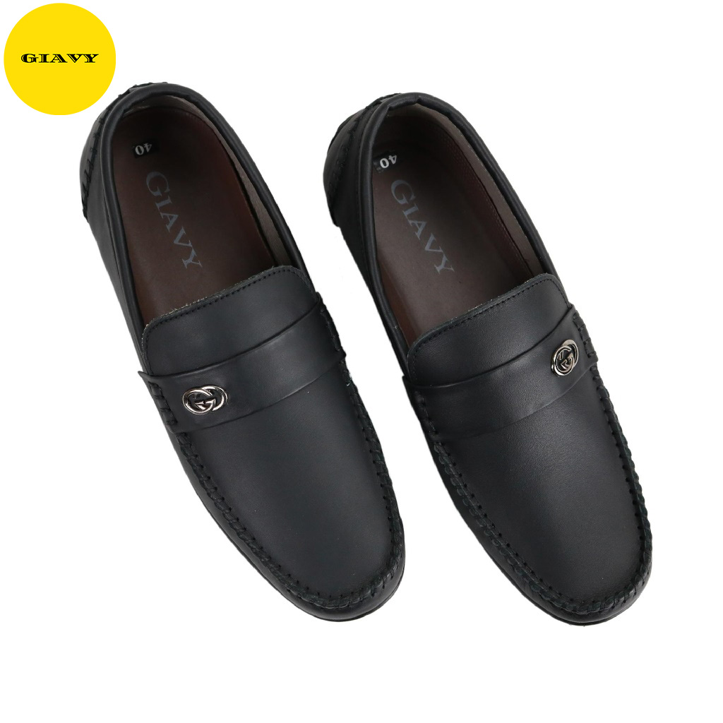 Giày da nam, giày lười da thời trang MX3025 - GIAVY
