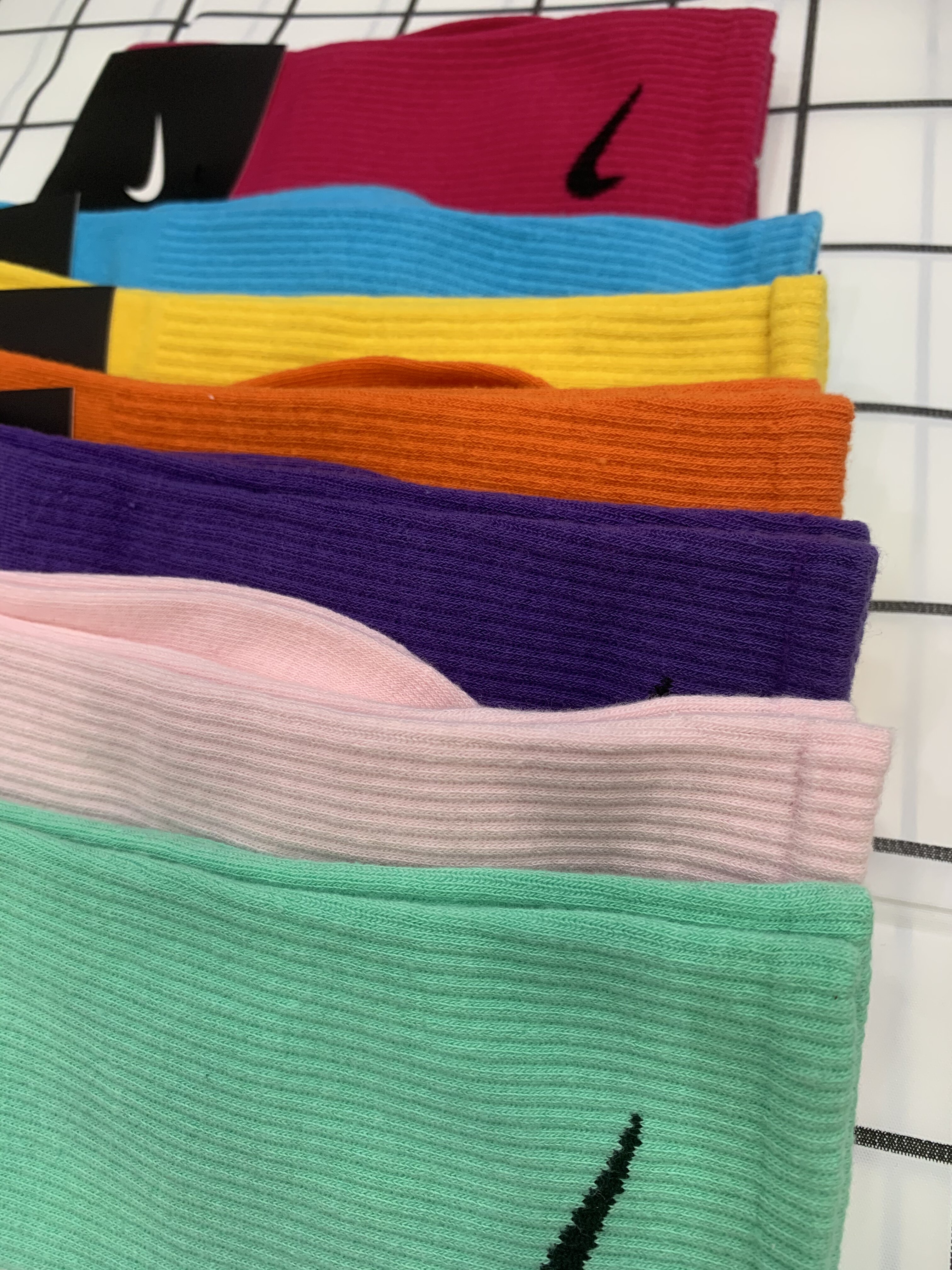 [HCM]Vớ Nike cổ ngắn màu xanh biển