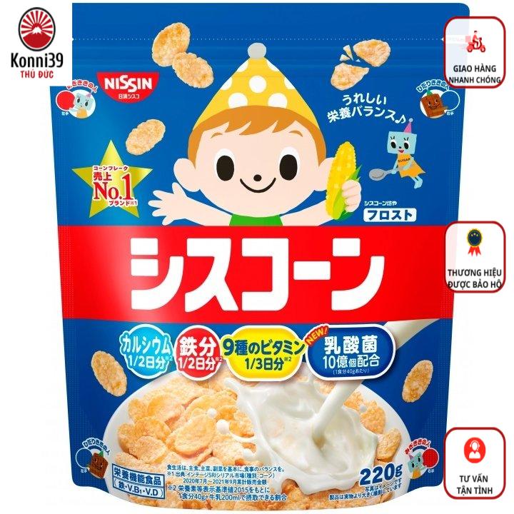 [DATE 10/2026] NGŨ CỐC CHO BÉ NISSIN NHẬT BẢN (NHIỀU VỊ)