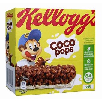 Thanh Ngũ Cốc Socola Coco Pops Kellogg's 6x20g