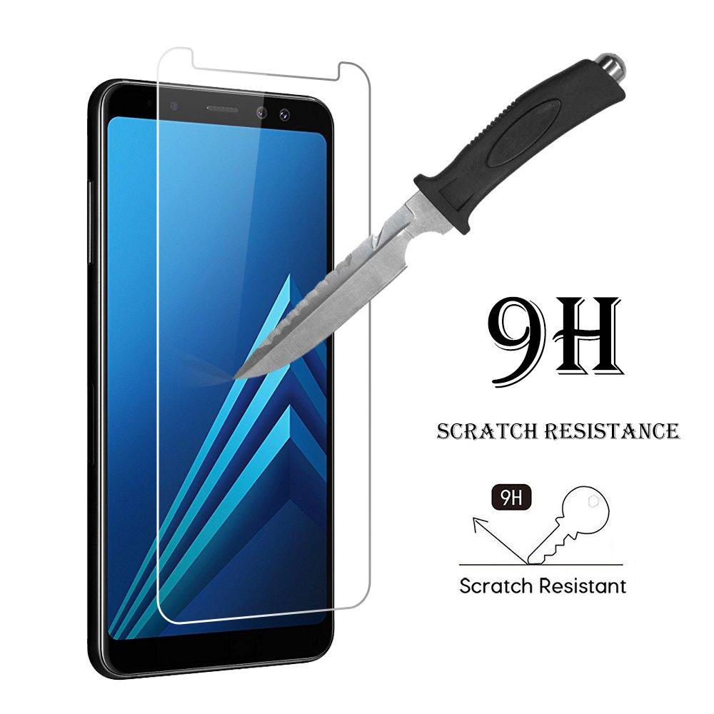Miếng Dán Cường Lực Cho Samsung Galaxy A8 2018 (Trong suốt)