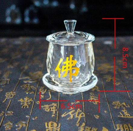 Chén Nước Cúng Phật -  Ly Nước Pha Lê Cao Cấp 7cm