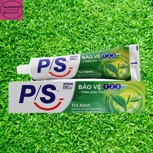 KEM ĐÁNH RĂNG P/S TRÀ XANH 190G