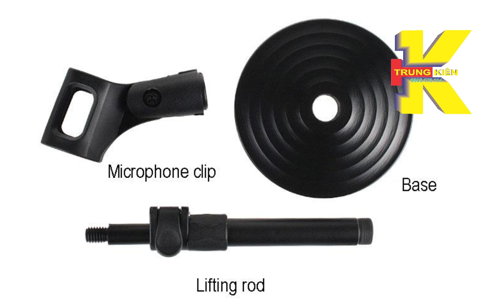 CHÂN ĐẾ ĐỨNG KẸP MICRO PHỎNG VẤN, HÁT LIVE STREAM... ĐỂ BÀN.