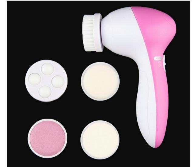 Máy rửa mặt massage 5 trong 1