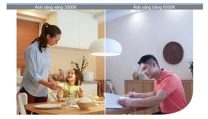COMBO 6 BỘ - BÓNG ĐÈN PHILIPS LEDBULB ESSENTIAL 7W E27 A60 ( TIẾT KIỆM ĐIỆN - ÁNH SÁNG TRẮNG & VÀNG )