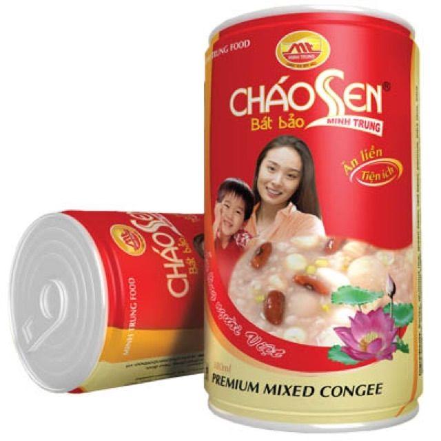 Lon Cháo Sen Bát Bảo Minh Trung 365gr