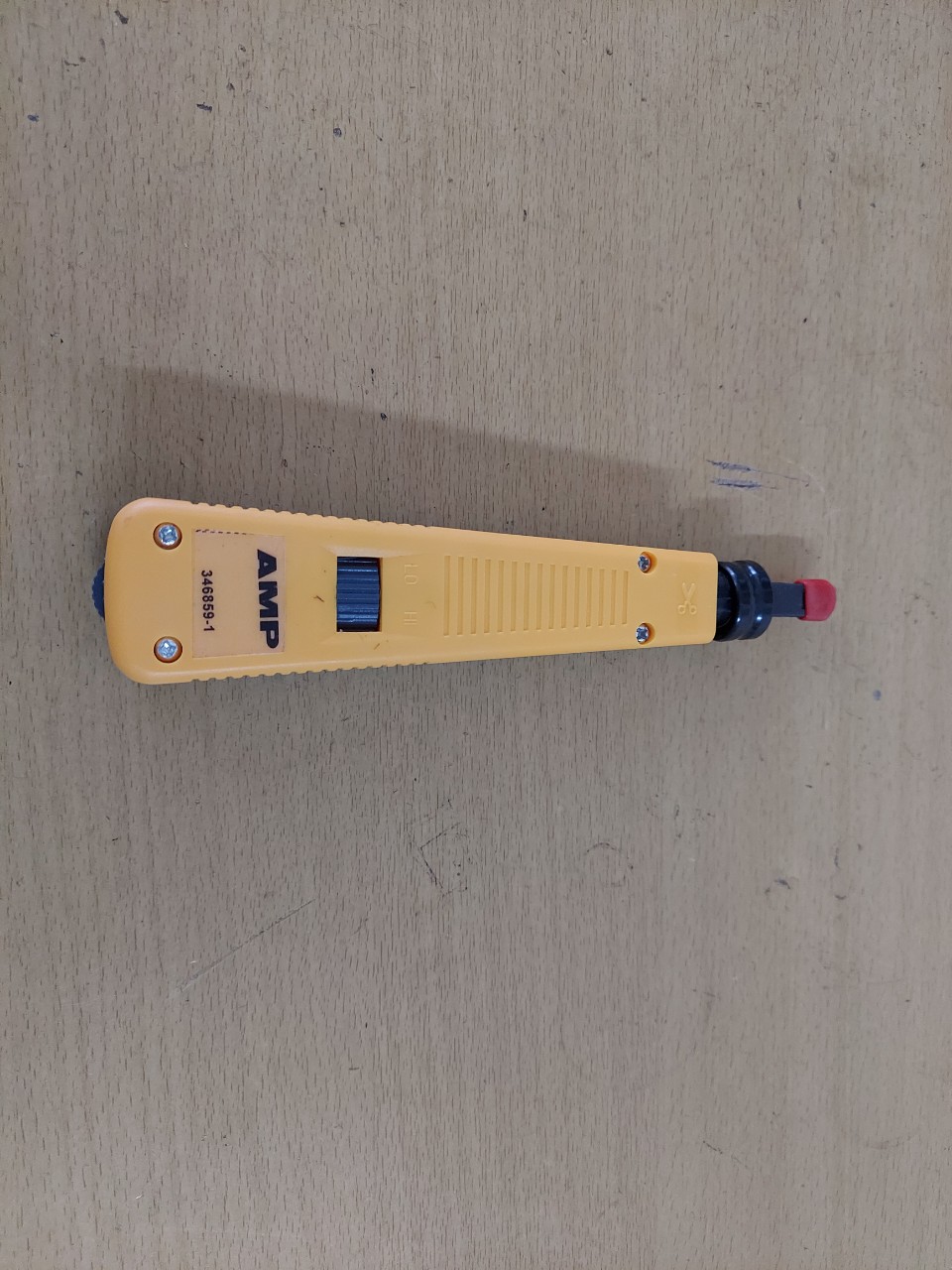 Tool nhấn mạng AMP, Dao phập dây cáp mạng AMP