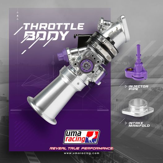 Họng xăng fi uma racing v2 xe exciter 150 / y15zr / mxking - throttle body kit hàng chính hãng