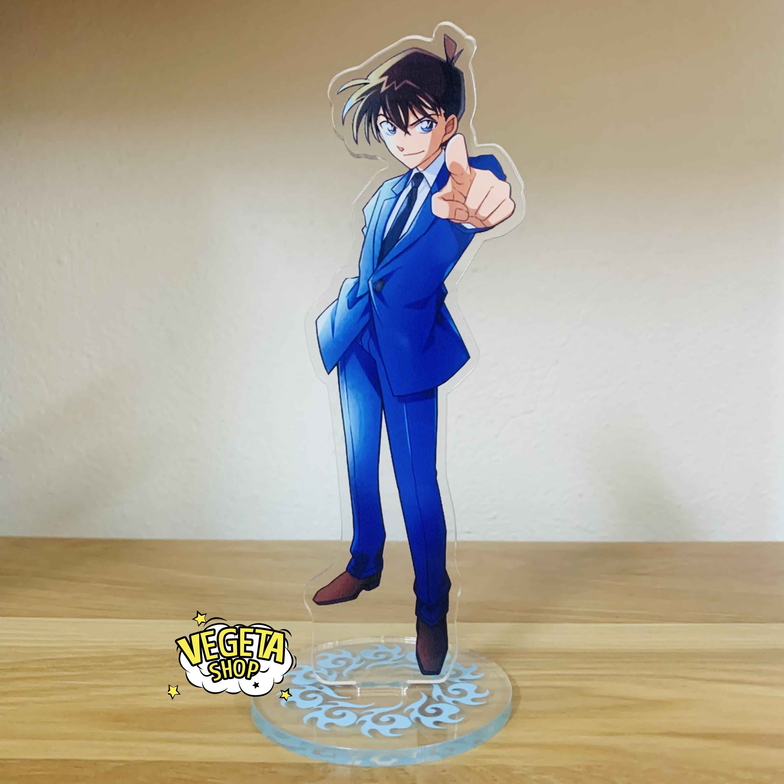 Mô Hình Tượng Standee Acrylic Mica 2 mặt - Conan Shinichi Kaito Kid Ran Akai Shuichi Amuro Toru Eri Kisaki Gin Hattori