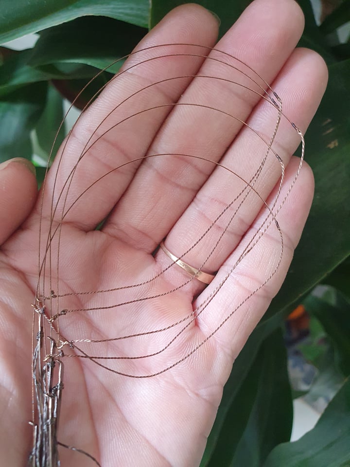 [HCM]Giò bẩy chim cu . Cáp se 7 cao cấp.