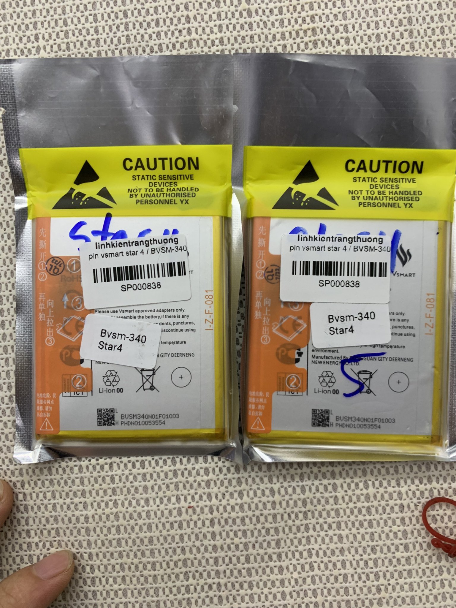 PIN ZIN ĐIỆN THOẠI VSMART STAR 4 ( MAH 340)