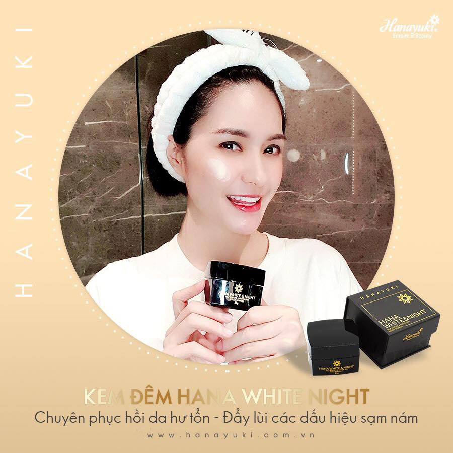[HCM]Kem Dưỡng Đêm Hanayuki