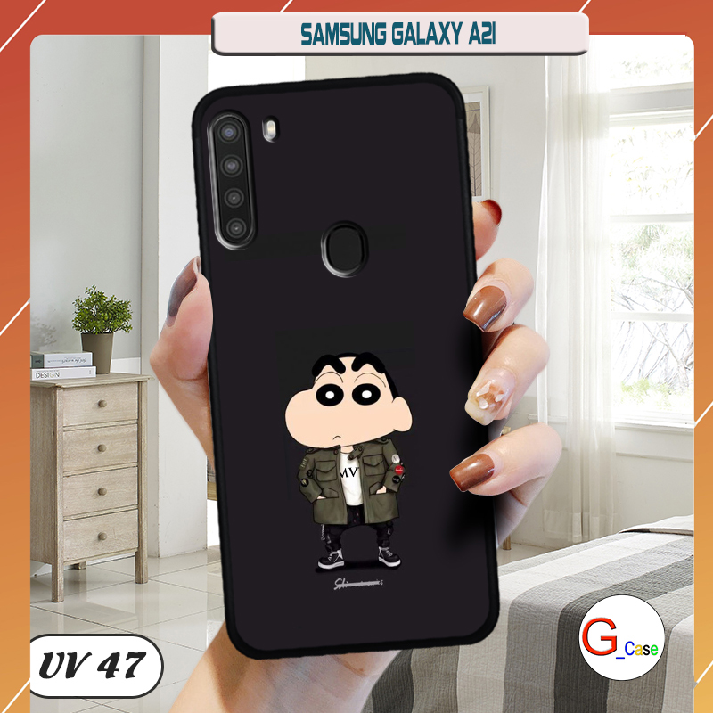 Ốp điện thoại SAMSUNG GALAXY A21 - lưng nhám viền dẻo