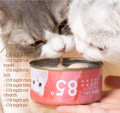 Pate Furry Tail 85 độ cho mèo