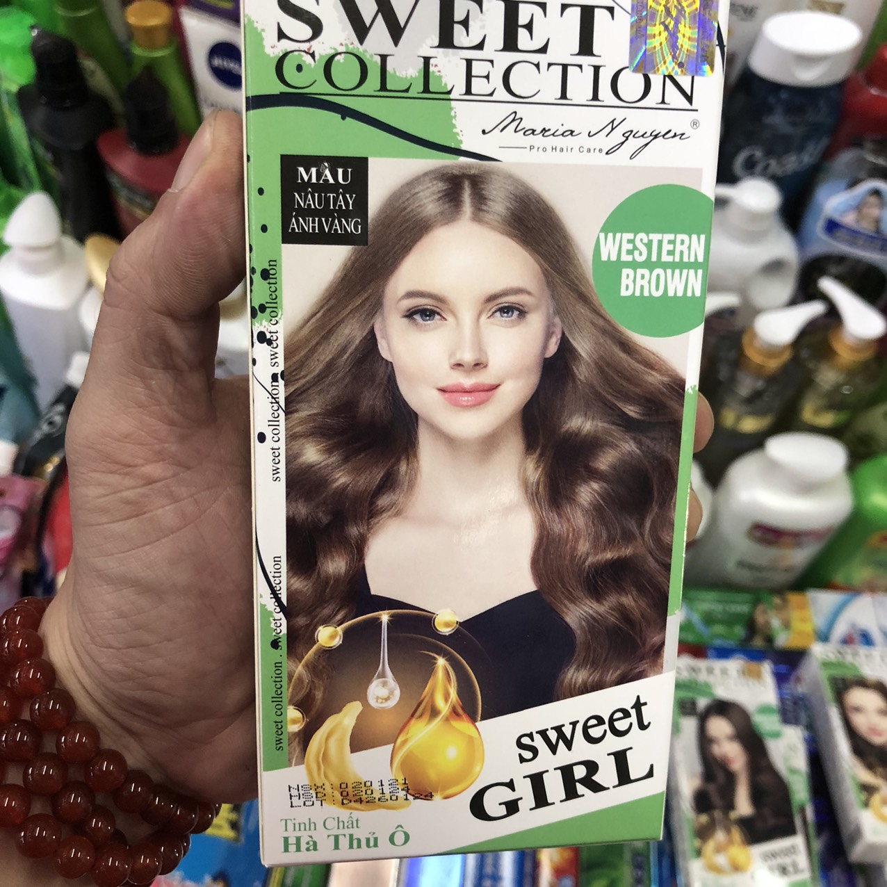 Thuốc nhuộm tóc màu tuổi teen Sweet colletion- Maria Nguyễn