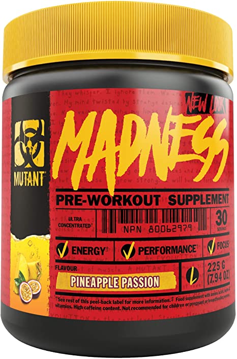 [Chính hãng] [Có sẵn] MUTANT MADNESS (Pre-workout) 30 Lần Dùng
