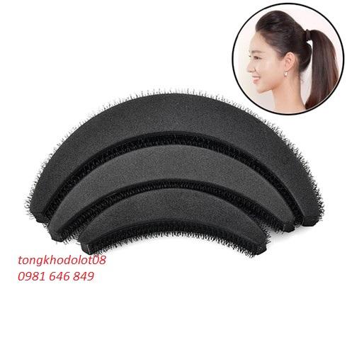 2 Set kẹp phồng mái Hàn Quốc 3 món