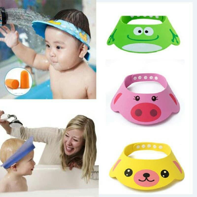 Nón gội đầu hoạt hình cho bé
