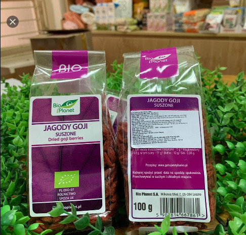 Kỷ tử hữu cơ Bio Planet 100g