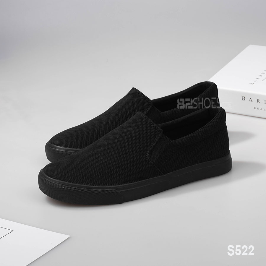 Giày lười nam - Slip on nam vải - Mã S522