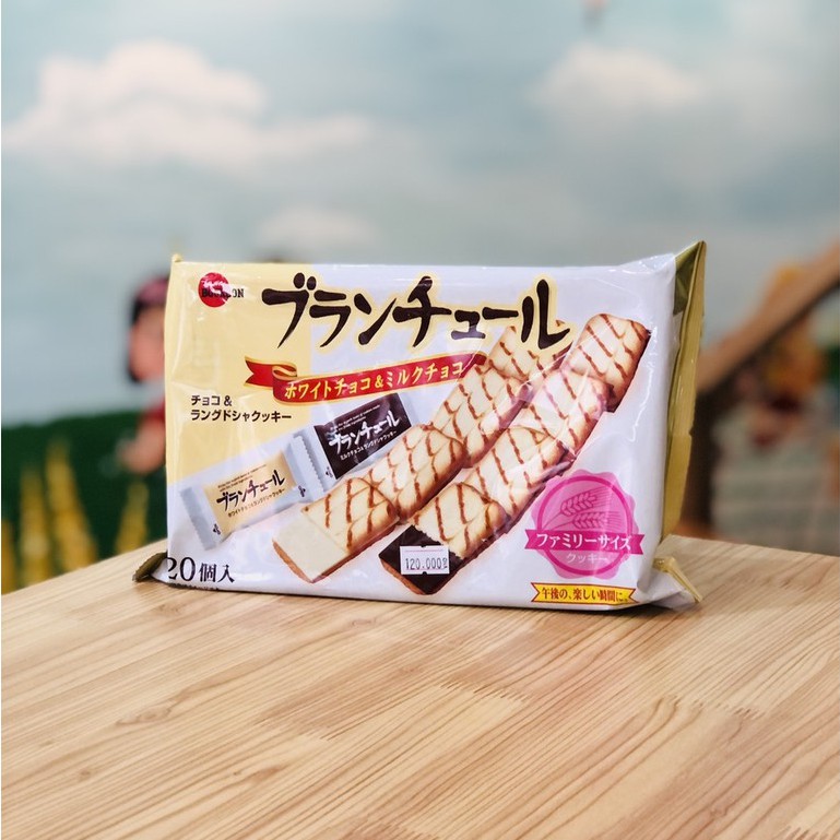 Bánh quy Bourbon Blanchule vị sữa gói 18 chiếc