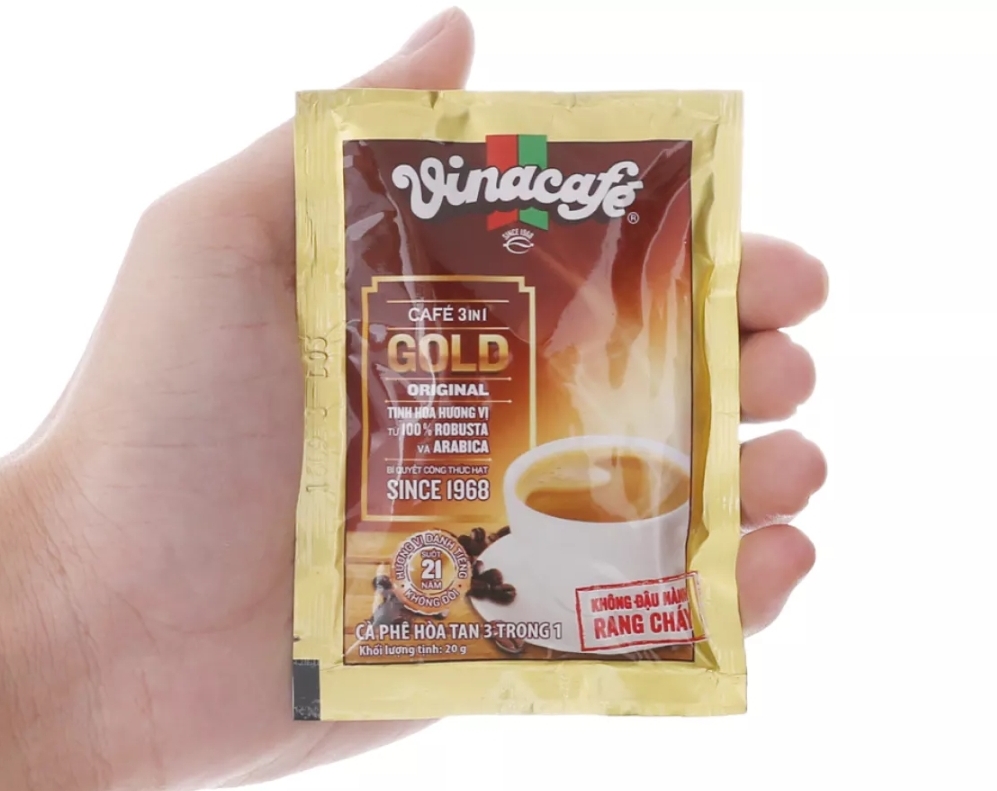 (HCM) VINA CÀ PHÊ 3IN1 BỊCH 40 GÓI 20 GRAM