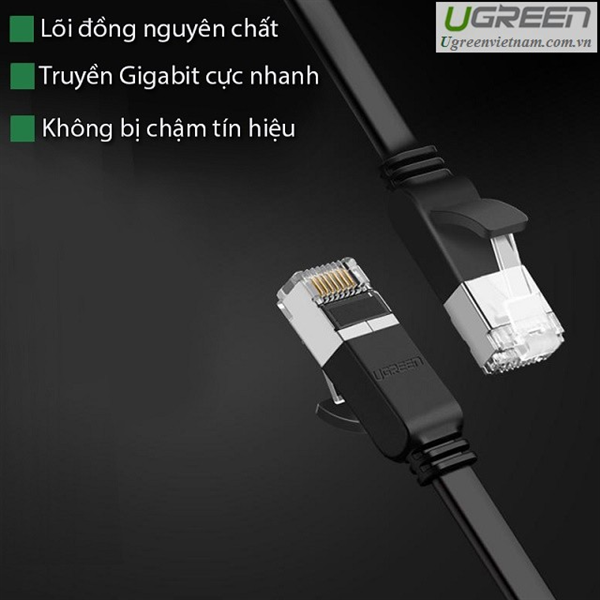 Cáp mạng đúc sẵn Cat6 dài 2m  Ugreen 50185 cao cấp