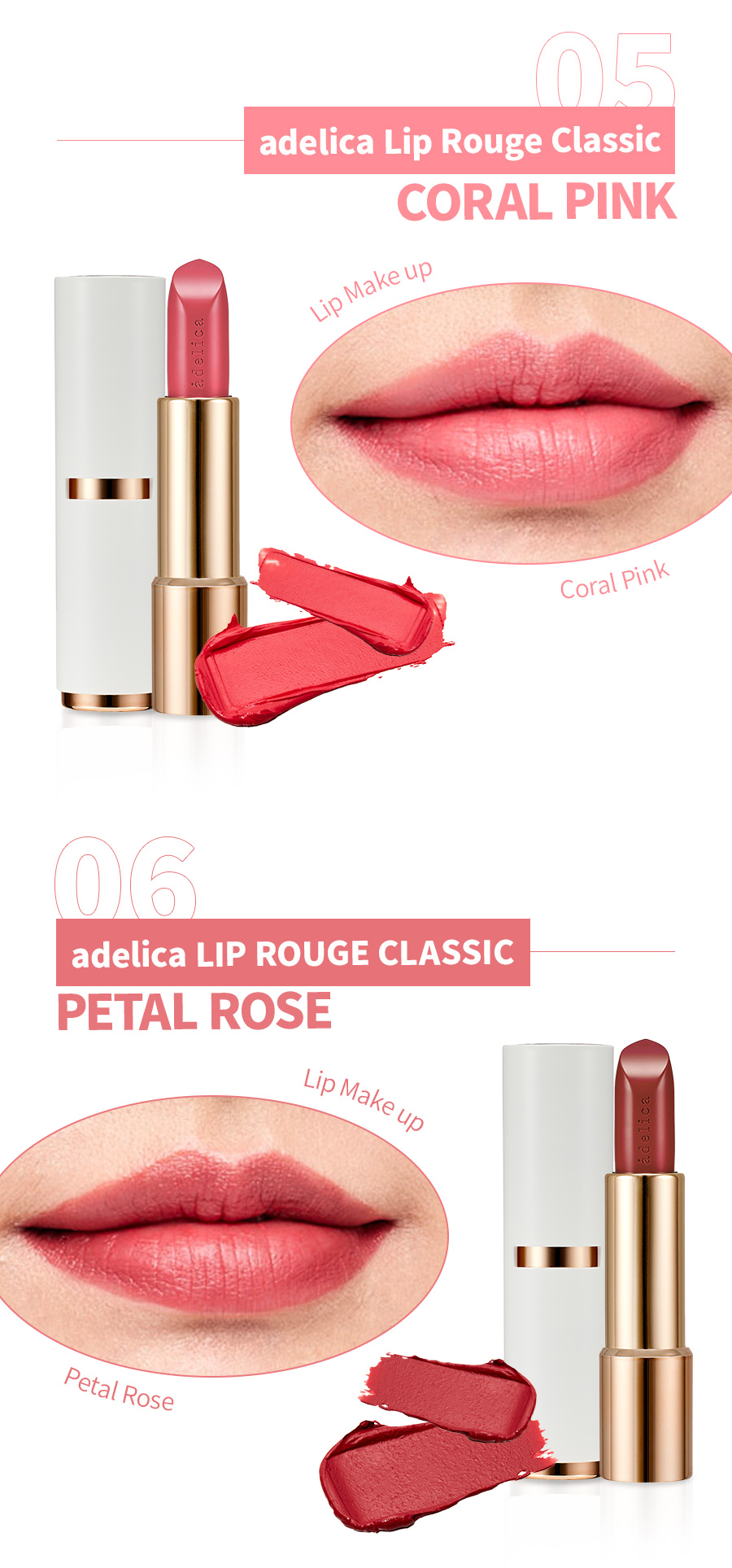 Son môi Atomy Adelica Lip Rouge Classic MỚI
