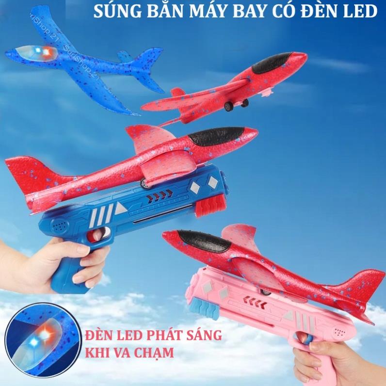 Súng bắn máy bay có đen led