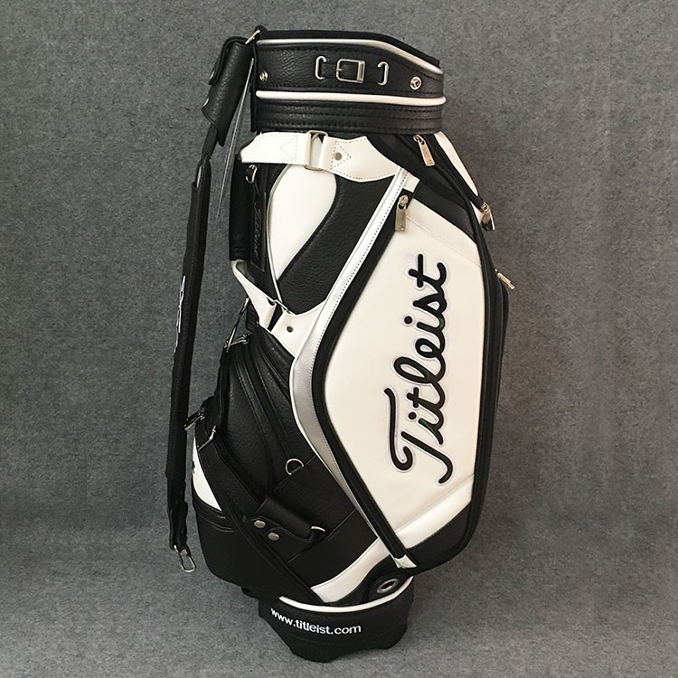 [ golf bag ] Túi gậy golf Titleist da sần cao cấp