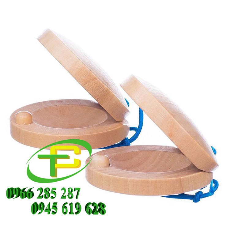 Castanet bằng gỗ, nhạc cụ gõ castanet(1 Cái)