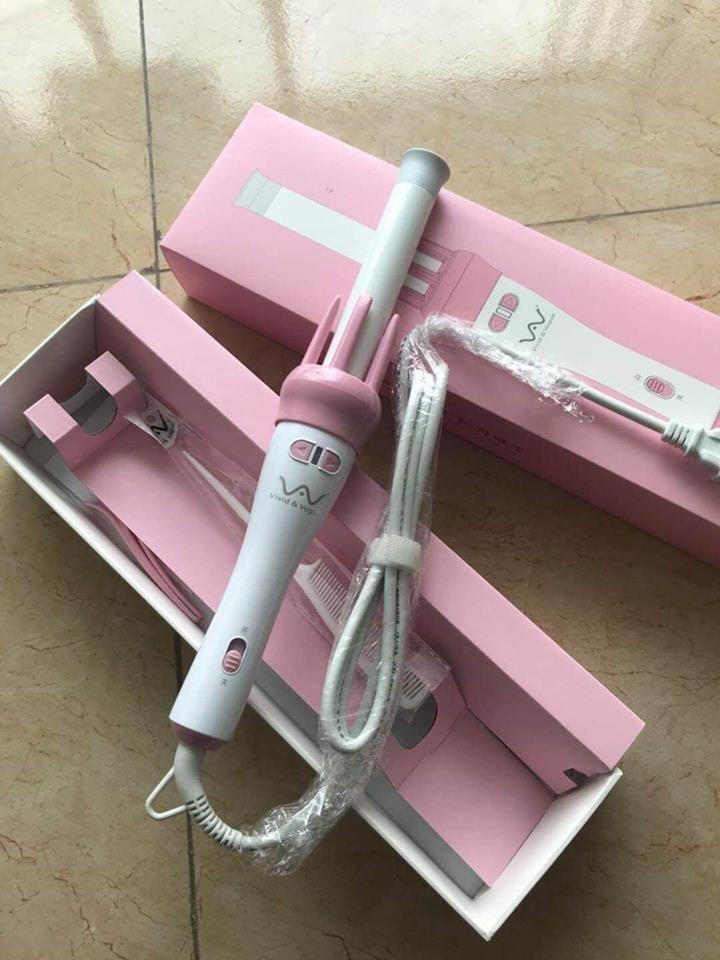 Máy Làm Xoăn Xoay Tự Động 360 Độ - Máy uốn tóc