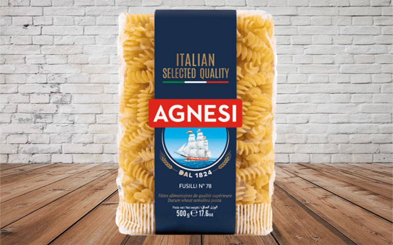 Mì spaghetti và nui Agnesi (Bịch 500g)