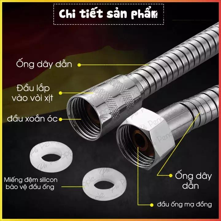 Dây dẫn nước vòi sen inox