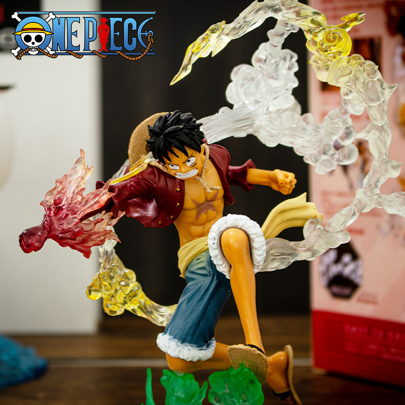 Mô hình Luffy mũ rơm One Piece gear 2 haki_siêu đẹp
