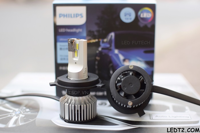 [LEDT2 ISOP] Đèn pha LED Philips Ultinon Essential Gen 2, Gen 3 Pro3021, Gen 4 U2500 [Bảo hành 1 năm]