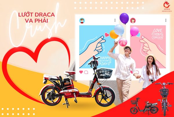 Xe đạp điện Draca Y18 - Nam Long Draca