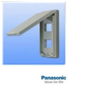 Mặt che mưa - panasonic - chứa 2 thiết bị - weg7902