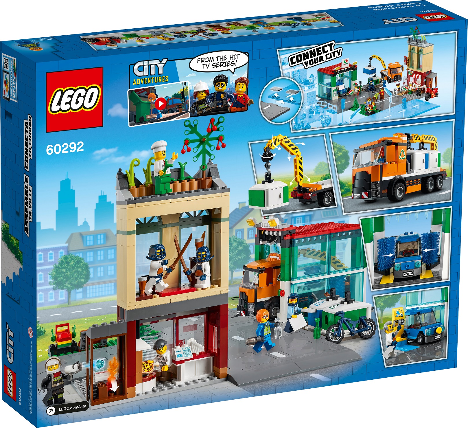 HAPPY BRICKS - LEGO CITY - 60292 - TOWN CENTER