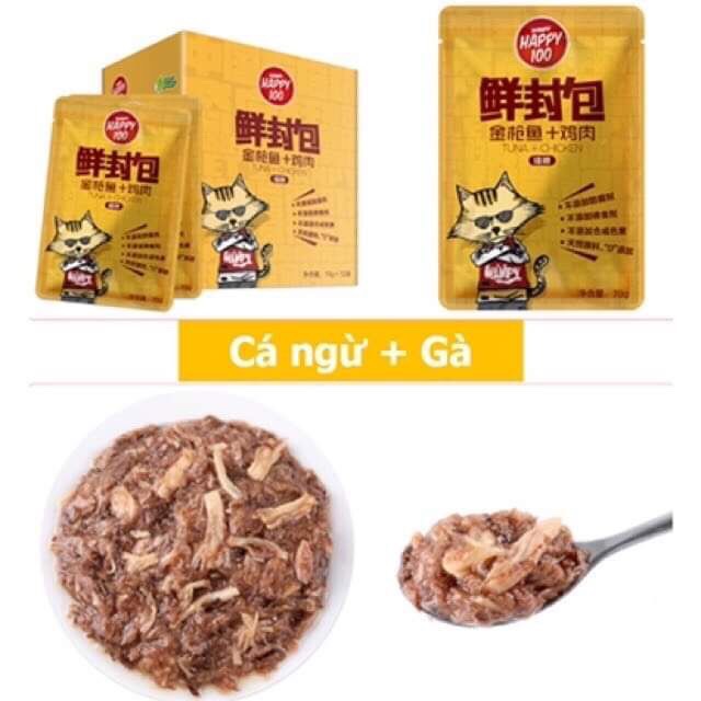 Pate Wanpy happy 100 gói 70gr