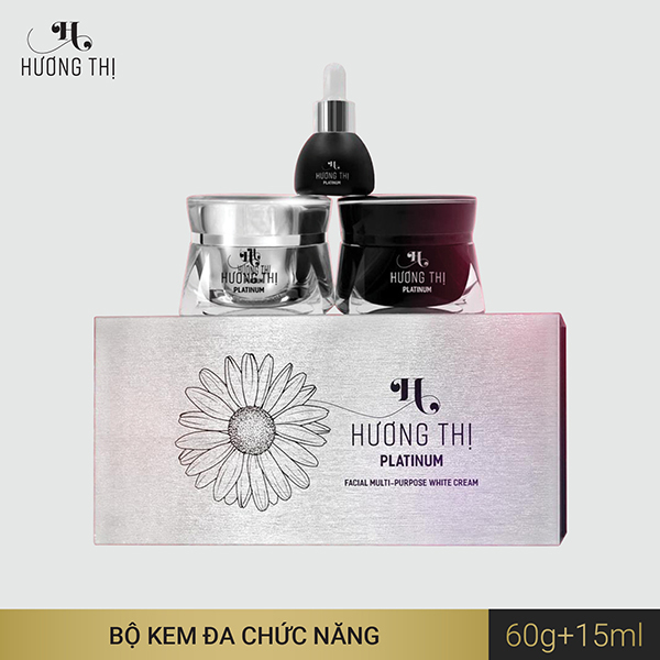 Bộ dưỡng da mặt sáng tối đa chức năng Hương Thị 60g + 15ml - 8936149420015