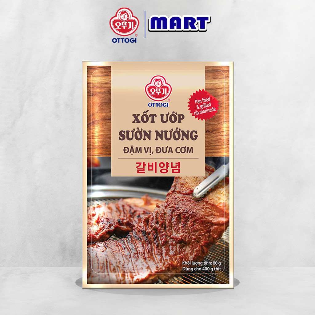 [FREESHIP️] - Xốt Ướp Sườn Nướng Ottogi 80g