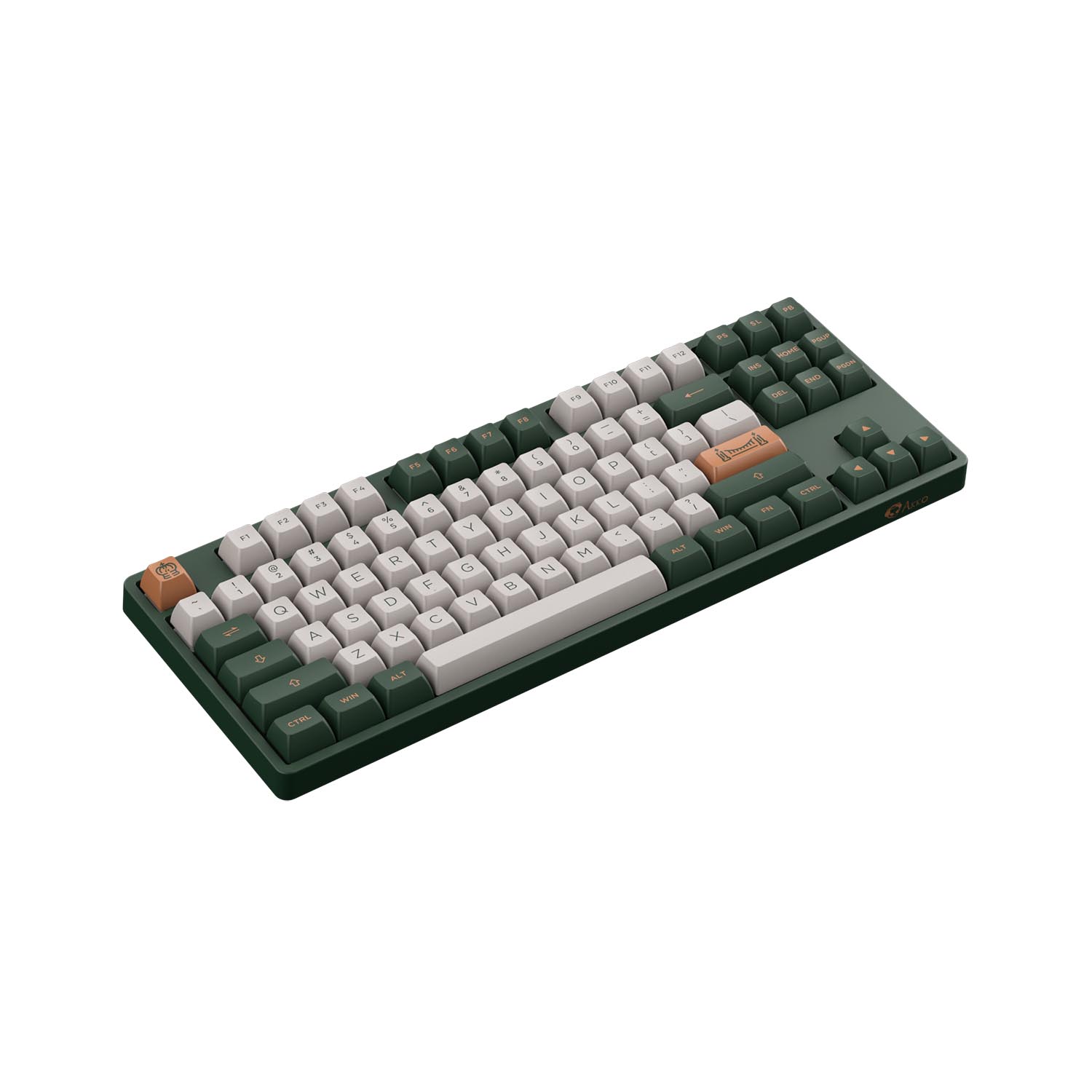 Bàn phím cơ Akko 5087B Multi-modes World Tour London (Bluetooth 5.0 / Wireless 2.4Ghz / Hotswap / Foam tiêu âm / TTC switch)