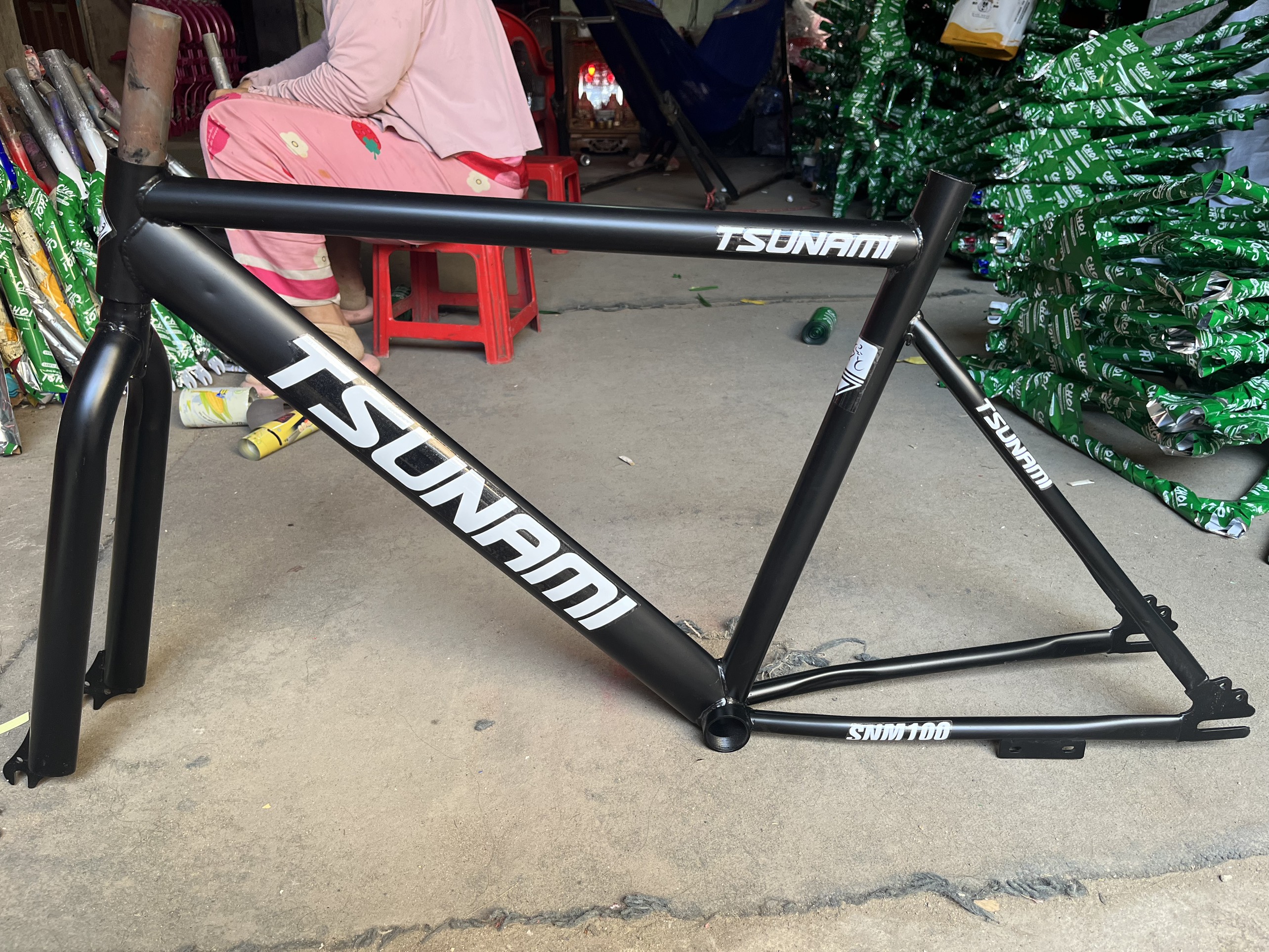 Khung xe đạp Fixed Gear