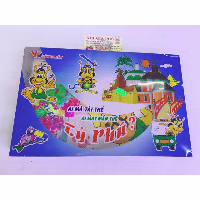 [MUA 2 GIẢM 5%][HCM]Cờ tỷ phú đồ chơi cờ giải trí