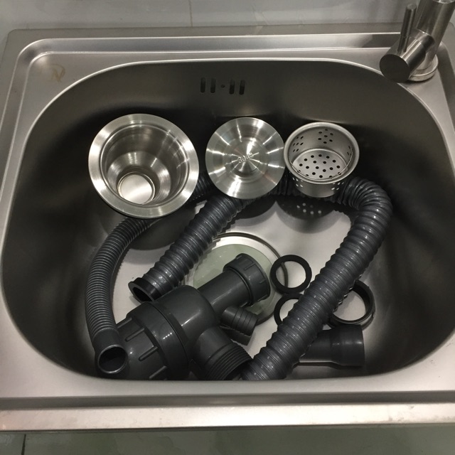 Chậu Rửa Chén 1 Hộc Inox Kích Thước 42x37cm