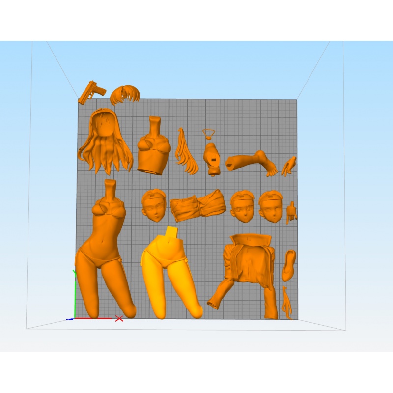 File in 3D Misato Katsuragi - Manga